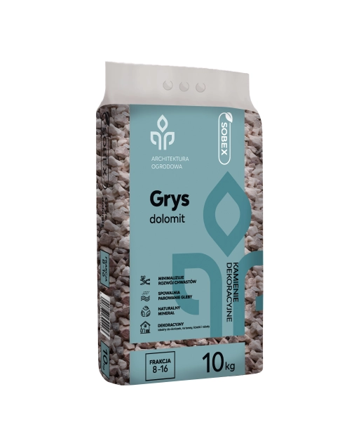 Zdjęcie: Grys  dolomit 10 kg, 8-16 mm SOBEX