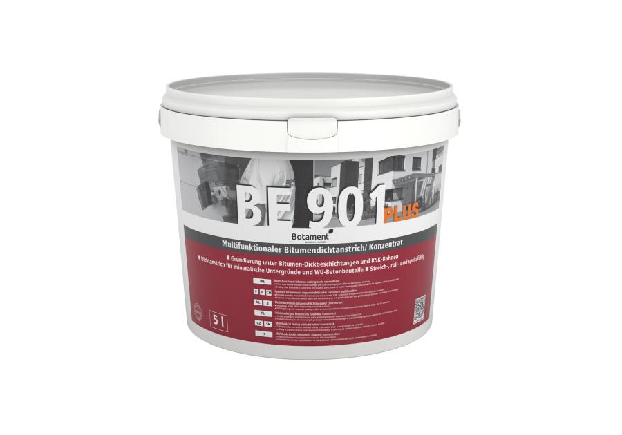 Zdjęcie: Powłoka bitumiczna koncentrat BE 901 Plus - 5 kg BOTAMENT