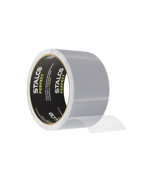 Zdjęcie: Taśma naprawcza transparentna 50 mm x 5 m STALCO PERFECT