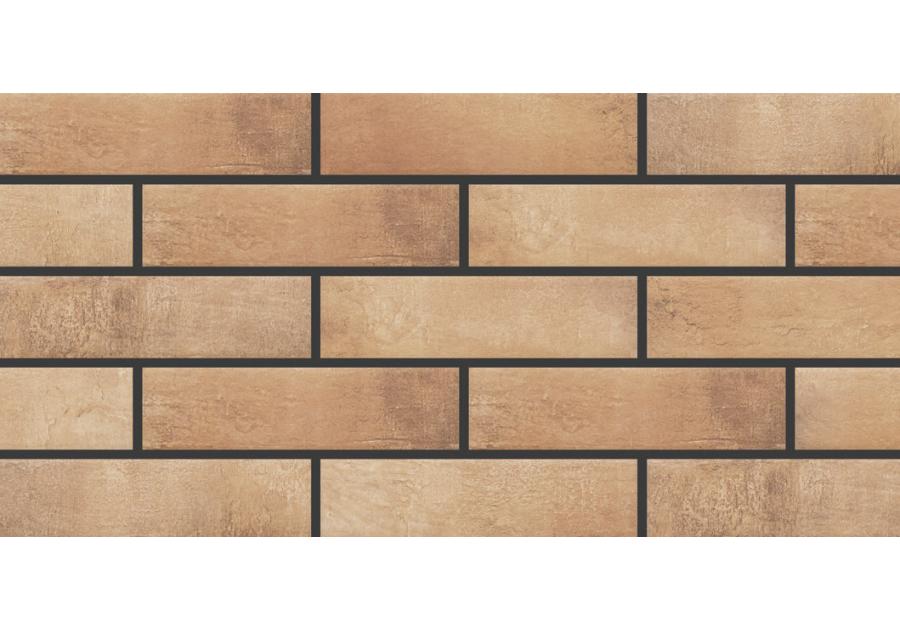 Zdjęcie: Płytka elewacyjna Loft Brick Curry 24,5x6,5 cm CERRAD