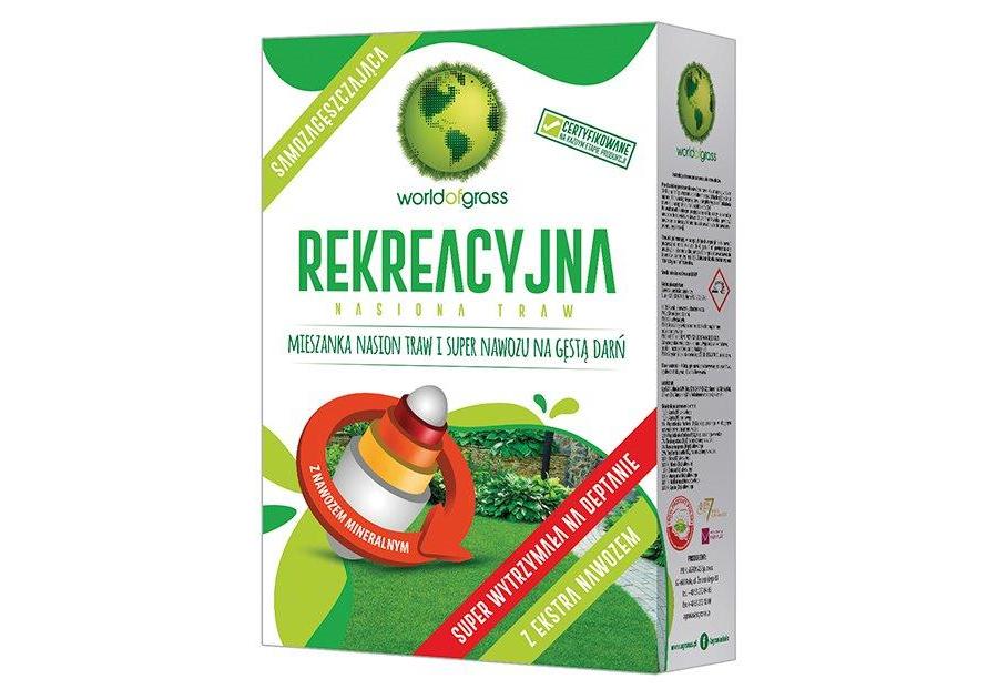 Zdjęcie: Trawa otoczkowana nawozem 1 kg Rekreacyjna ROLIMPEX