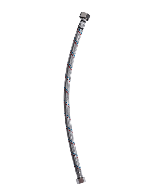Zdjęcie: Wąż w oplocie nierdzewny 3/8-1/2, 40 cm HYDROLAND