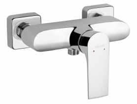 Bateria natryskowa ścienna Algeo Square FERRO