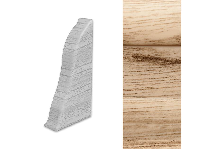 Zdjęcie: Zakończenie lewe do listwy LM55 2 szt. dąb postarzany ARBITON