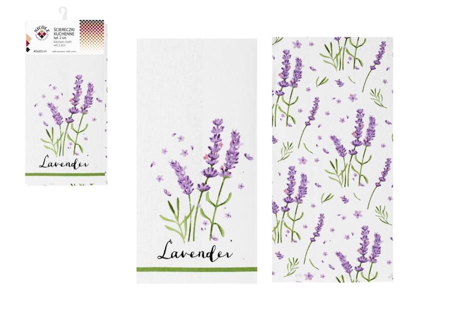 Zdjęcie: Ściereczki kuchenne komplet 2 sztuki 52395 RAVI