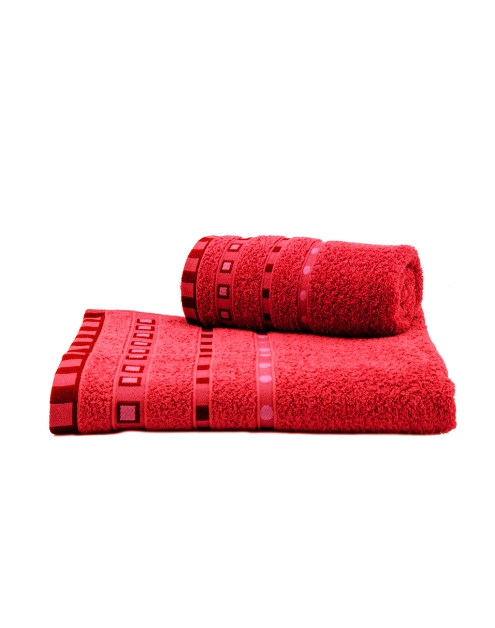 Zdjęcie: Ręcznik Michael 70x140 cm czerwony MISS LUCY