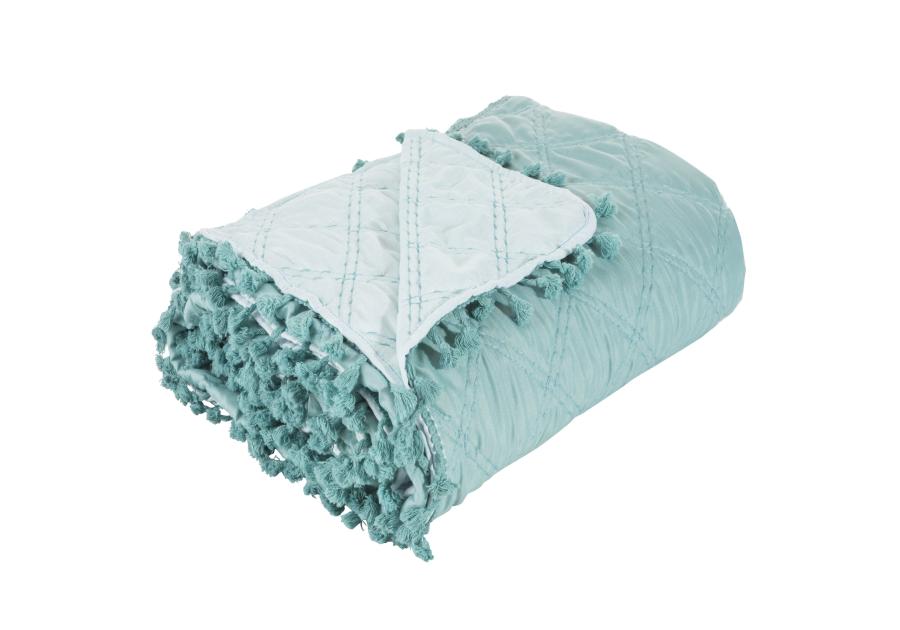 Zdjęcie: Narzuta Lelly 220x240 cm miętowa EUROFIRANY