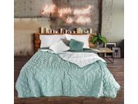 Zdjęcie: Narzuta Lelly 220x240 cm miętowa EUROFIRANY