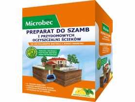 Preparat do szamb Microbec Ultra 25 g zapach cytryny BROS