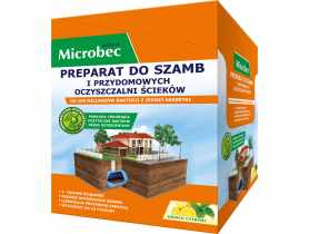 Preparat do szamb Microbec Ultra 25 g zapach cytryny BROS