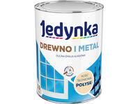 Zdjęcie: Emalia olejno-alkidowa drewno i metal kość słoniowa 0,9 L połysk JEDYNKA