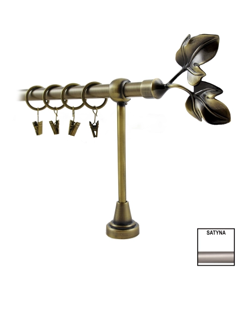 Zdjęcie: Karnisz Hefajstos Plus fi 16 mm - 240 cm listek satyna (folia) KARWEL