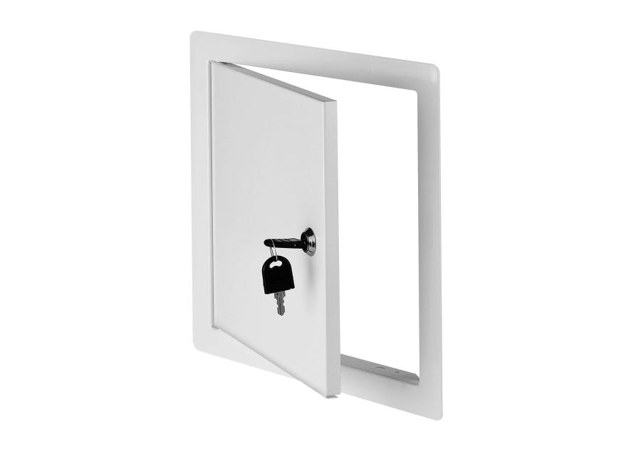 Zdjęcie: Drzwiczki metalowe 40x40 cm z zamknięciem DM93z AWENTA