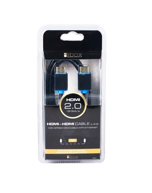 Zdjęcie: Kabel HDMI - HDMI 2.0 blister 5 m LB0137 LIBOX