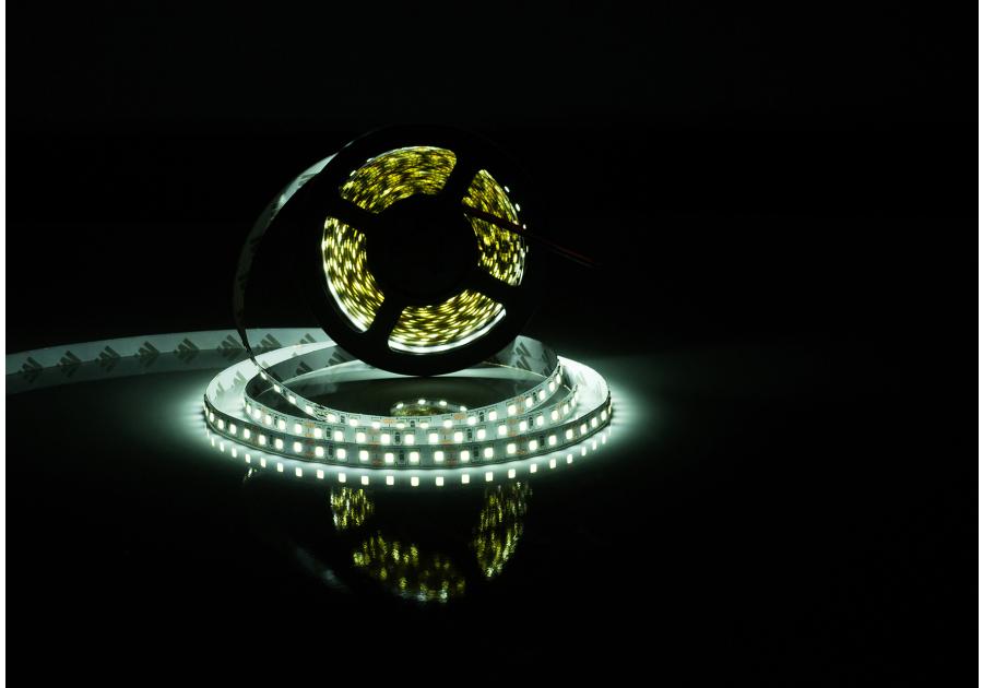 Zdjęcie: Taśma LED 50 m premium 12 V dioda 28x35 IP20 9,6 W/m zimna biała POLGAR