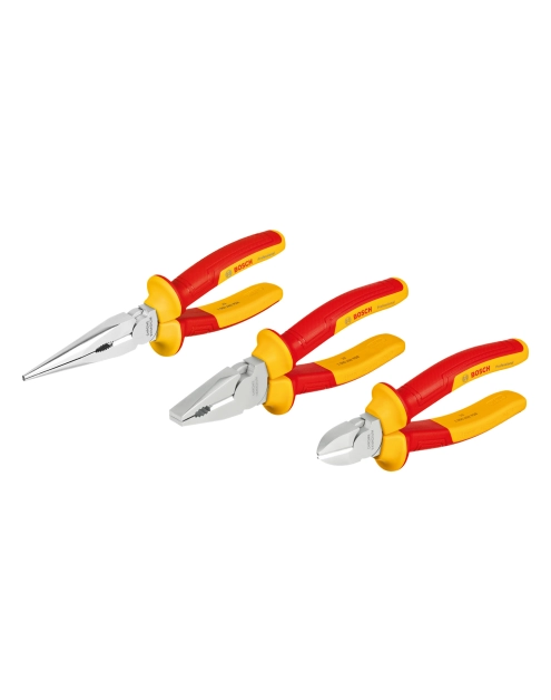 Zdjęcie: Zestaw szczypiec VDE 3-częściowy Professional  BOSCH