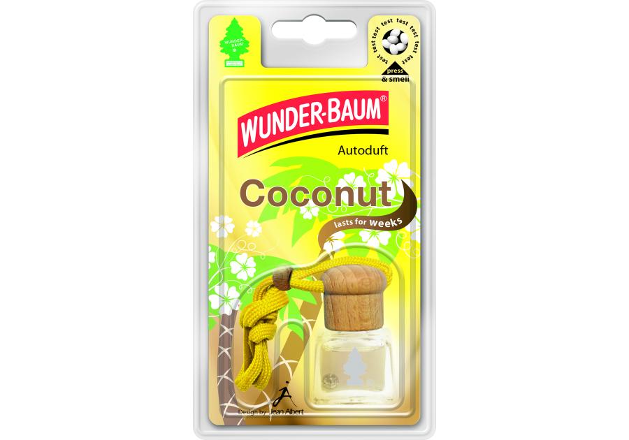 Zdjęcie: Zapach samochodowy Bottle Coconut 4,5 ml WUNDERBAUM