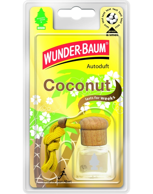 Zdjęcie: Zapach samochodowy Bottle Coconut 4,5 ml WUNDERBAUM