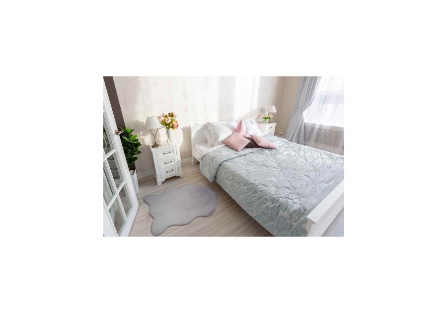 Zdjęcie: Dywan Rabbit-Foxy Sztuczna Skóra 60x90 cm szary MULTI-DECOR