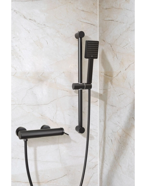 Zdjęcie: Bateria natryskowa Kalitea czarny INVENA