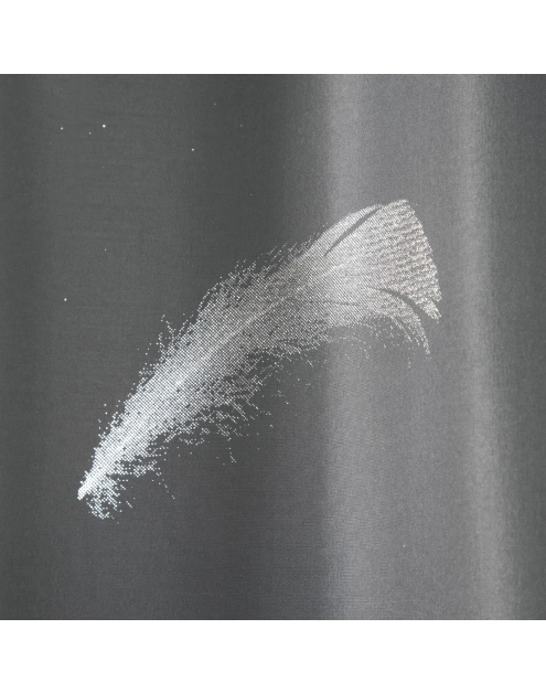 Zdjęcie: Zasłona Tessa 2, 140x250 cm granatowo-srebrna na przelotkach EUROFIRANY