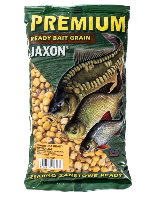 Zdjęcie: Kukurydza premium ready 1 kg naturalna JAXON