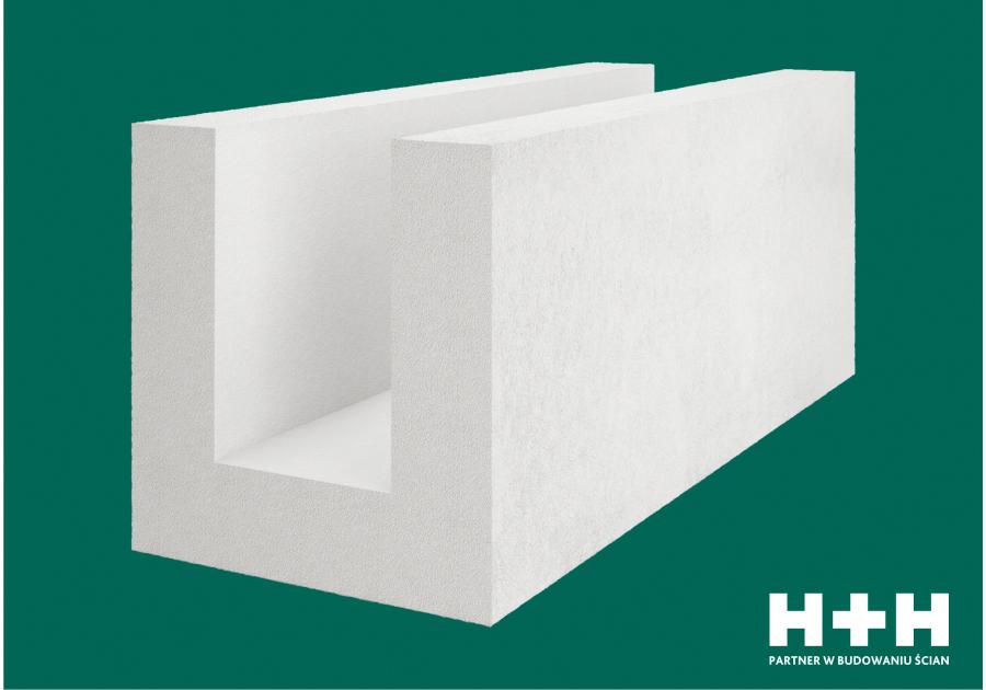 Zdjęcie: Kształtka U Gold+ 300x250x625 mm H+H