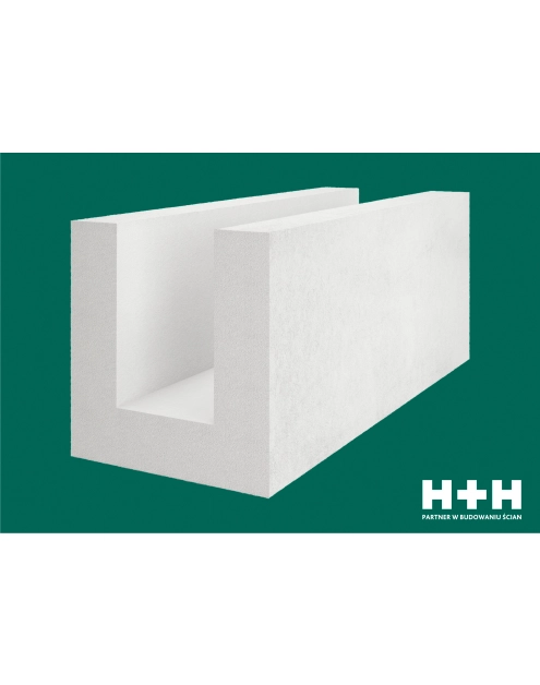 Zdjęcie: Kształtka U Gold+ 300x250x625 mm H+H