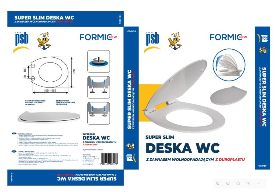 Zdjęcie: Deska wolnoopadająca Super Slim NERGIS