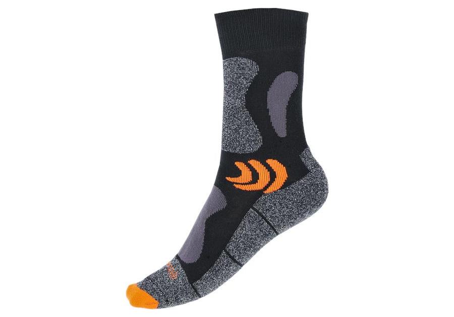 Zdjęcie: Skarpety robocze czarno-pomarańczowe, 1 para, 43-46, LAHTI PRO