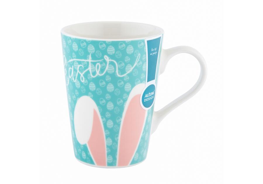 Zdjęcie: Kubek stożek 420 ml dekoracja uszy zająca ALTOM DESIGN