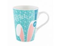 Zdjęcie: Kubek stożek 420 ml dekoracja uszy zająca ALTOM DESIGN