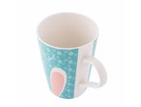 Zdjęcie: Kubek stożek 420 ml dekoracja uszy zająca ALTOM DESIGN