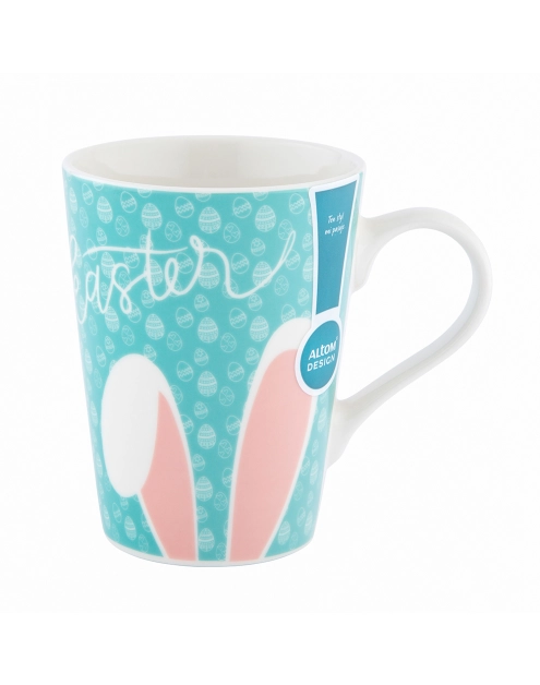 Zdjęcie: Kubek stożek 420 ml dekoracja uszy zająca ALTOM DESIGN