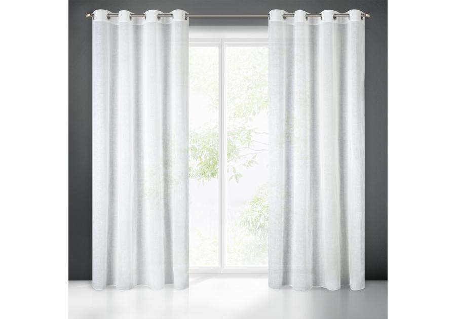 Zdjęcie: Zasłona gotowa Paola 140x250 cm biały EUROFIRANY