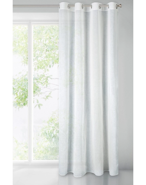 Zdjęcie: Zasłona gotowa Paola 140x250 cm biały EUROFIRANY