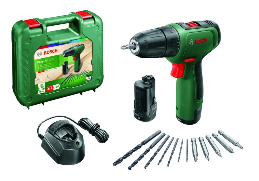 Zdjęcie: Wiertarko-wkrętarka akumulatorowa EasyDrill 1200 BOSCH