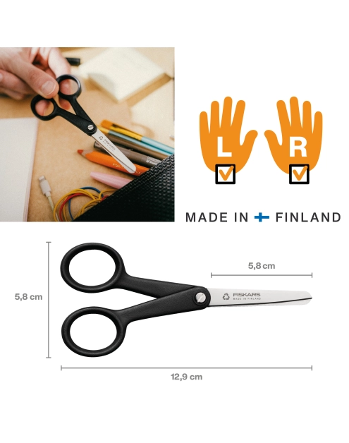 Zdjęcie: Nożyczki hobbystyczne FF 13 cm FISKARS