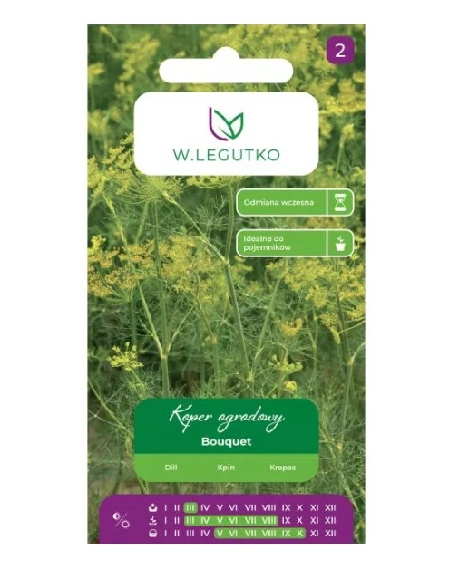 Zdjęcie: Koper Bouquet 5 g W.LEGUTKO