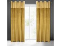 Zdjęcie: Zasłona gotowa Elen 140x250 cm miodowy EUROFIRANY