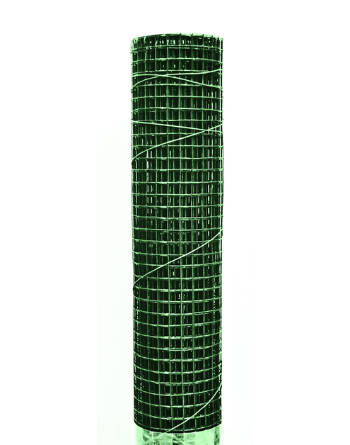 Zdjęcie: Siatka zgrzewana zielona - 0,5 m x 5 mb - oczko 13 VIMAR