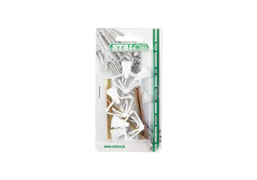 Zdjęcie: Kołek wkręt-gips 8/fi10 3,5x60 - 10 szt. STALCO