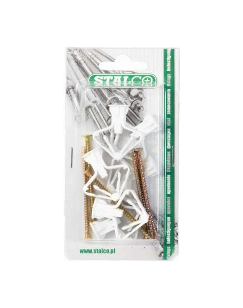 Zdjęcie: Kołek wkręt-gips 8/fi10 3,5x60 - 10 szt. STALCO