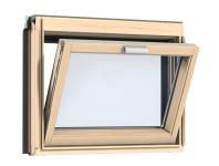 Zdjęcie: Okno kolankowe VFE 3066 drewniane otwierane uchylnie, 78x95 cm VELUX