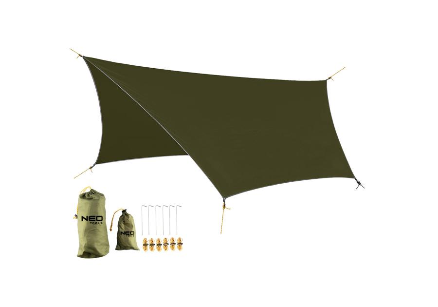 Zdjęcie: Tarp wodoodporny 360 x 290 cm 210T PU3000 NEO