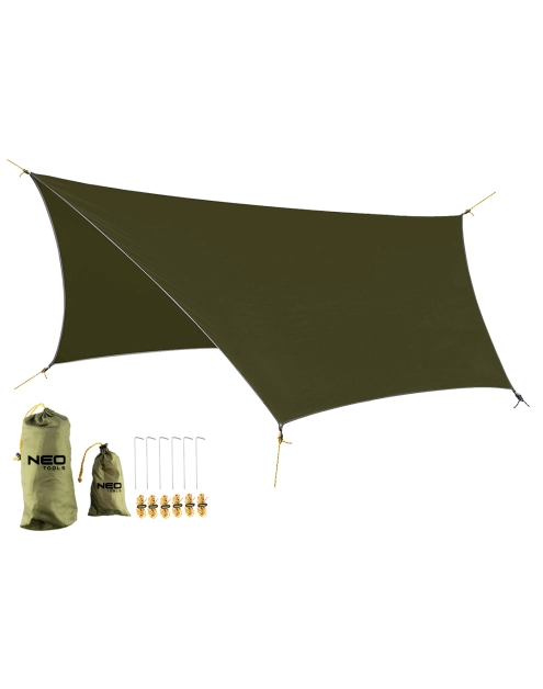 Zdjęcie: Tarp wodoodporny 360 x 290 cm 210T PU3000 NEO