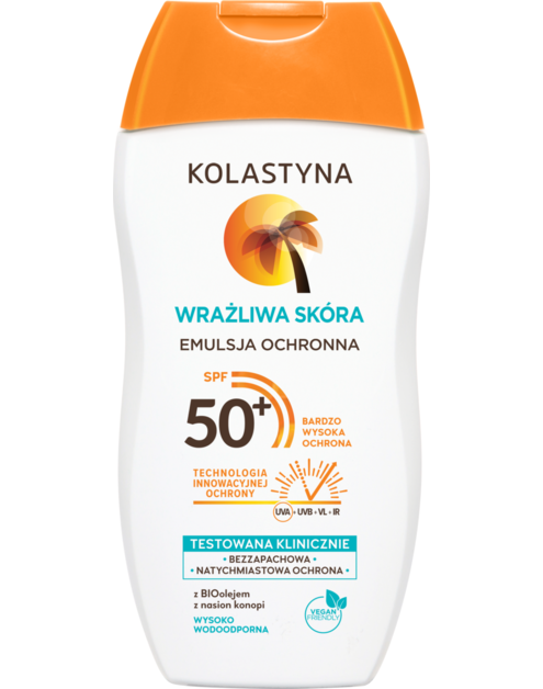 Zdjęcie: Emulsja ochronna Wrażliwa skóra SPF50+ 0,15 L KOLASTYNA