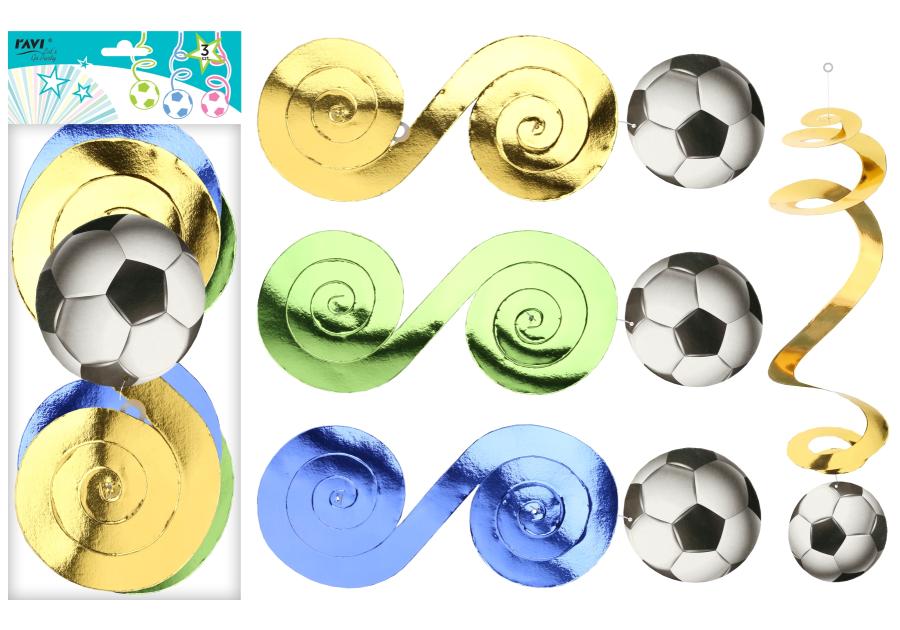 Zdjęcie: Dekoracja wisząca Piłki 3 szt. RAVI