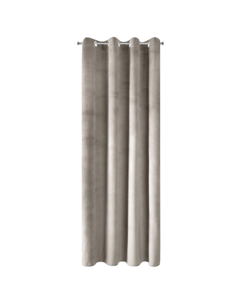 Zdjęcie: Zasłona gotowa Pierre 140x250 cm beżowy EUROFIRANY