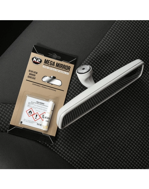 Zdjęcie: Dwuskładnikowy klej do lusterka wstecznego 6 ml K2